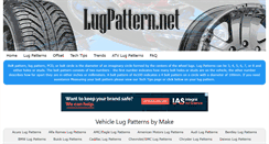 Desktop Screenshot of lugpattern.net