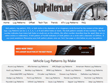 Tablet Screenshot of lugpattern.net